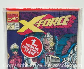 MaxSold Auction: Marvel X-Force #1 and #11 Comic - Burlington (Ontario, Canada) SELLER MANAGED Estate Sale Online Auction - Fairview Street (STORAGE)