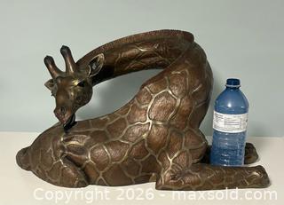 MaxSold Auction: Signed & Dated Desiree Dawn 1988 Bronze Giraffe Sculpture LE 3/25 30+lbs - Burlington (Ontario, Canada) SELLER MANAGED Estate Sale Online Auction - Fairview Street (STORAGE)