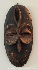 MaxSold Auction: Vintage African Hand Carved Wood Tribal Wall Mask - Burlington (Ontario, Canada) SELLER MANAGED Estate Sale Online Auction - Fairview Street (STORAGE)