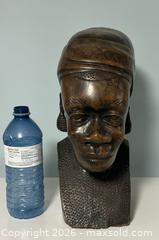 MaxSold Auction: Vintage African Solid Wood Hand Carved Female Bust 11” Tall Weight 11 Ibs+  - Burlington (Ontario, Canada) SELLER MANAGED Estate Sale Online Auction - Fairview Street (STORAGE)