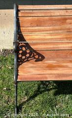 MaxSold Auction: Vintage Cast Iron Garden Bench  - Burlington (Ontario, Canada) SELLER MANAGED Estate Sale Online Auction - Fairview Street (STORAGE)