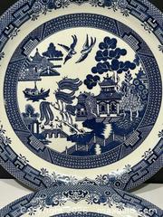 MaxSold Auction: Vintage Churchill England Blue Willow Serving Plates Set of Two - Burlington (Ontario, Canada) SELLER MANAGED Estate Sale Online Auction - Fairview Street (STORAGE)