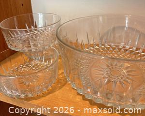 MaxSold Auction: Arcoroc 11 pc Bowl Set  - Webster (New York, USA) PARTNER MANAGED Estate Sale Online Auction - Hidden Valley Trail