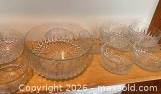 MaxSold Auction: Arcoroc 11 pc Bowl Set  - Webster (New York, USA) PARTNER MANAGED Estate Sale Online Auction - Hidden Valley Trail