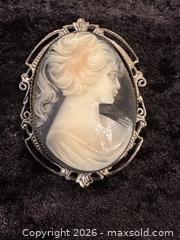 MaxSold Auction: Jewelry - Cameo Pin and Pearl Necklace - Webster (New York, USA) PARTNER MANAGED Estate Sale Online Auction - Hidden Valley Trail