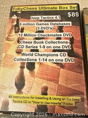 MaxSold Auction: Toby Chess Training DVDs - Webster (New York, USA) PARTNER MANAGED Estate Sale Online Auction - Hidden Valley Trail