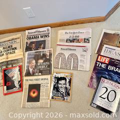 MaxSold Auction: US Events Mags & Newspapers - Asimov Signature  - Webster (New York, USA) PARTNER MANAGED Estate Sale Online Auction - Hidden Valley Trail