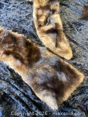 MaxSold Auction: Vintage Fur - 2 Brown Fur Collars  - Webster (New York, USA) PARTNER MANAGED Estate Sale Online Auction - Hidden Valley Trail