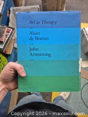 MaxSold Auction: Art as Therapy — Alain de Botton & John Armstrong, Hardcover - Toronto (Ontario, Canada) SELLER MANAGED Reseller Online Auction -  Cranfield Road