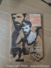 MaxSold Auction: Flame Into Being — Anthony Burgess (Hardcover) - Toronto (Ontario, Canada) SELLER MANAGED Reseller Online Auction -  Cranfield Road
