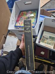 MaxSold Auction: Prints & People by A. Hyatt Mayor art book - Toronto (Ontario, Canada) SELLER MANAGED Reseller Online Auction -  Cranfield Road
