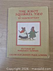 MaxSold Auction: The Knot Squirrel Tied by Alison Uttley, illus. Margaret Tempest - Toronto (Ontario, Canada) SELLER MANAGED Reseller Online Auction -  Cranfield Road