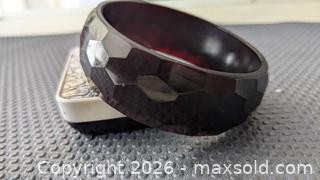 MaxSold Auction: Burgundy Bakelite Bracelet - Cambridge (Ontario, Canada) SELLER MANAGED Reseller Online Auction - Dakin Crescent