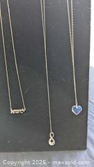 MaxSold Auction: Silver 925 Chains and pendants - Cambridge (Ontario, Canada) SELLER MANAGED Reseller Online Auction - Dakin Crescent