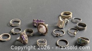 MaxSold Auction: Silver 925 Rings - Cambridge (Ontario, Canada) SELLER MANAGED Reseller Online Auction - Dakin Crescent