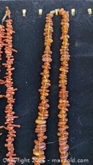 MaxSold Auction: Vintage Necklaces Amber, Sponge and Coral - Cambridge (Ontario, Canada) SELLER MANAGED Reseller Online Auction - Dakin Crescent