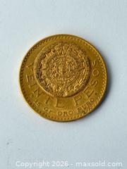 MaxSold Auction: 1919 Mexico 20 Pesos Solid Gold Coin  - Toronto (Ontario, Canada) PARTNER MANAGED Estate Sale Online Auction - Castle Frank Crescent