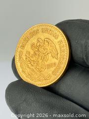 MaxSold Auction: 1919 Mexico 20 Pesos Solid Gold Coin  - Toronto (Ontario, Canada) PARTNER MANAGED Estate Sale Online Auction - Castle Frank Crescent