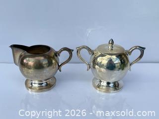 MaxSold Auction: Vintage Heavy Sterling Silver Cream + Sugar Jar  - Toronto (Ontario, Canada) PARTNER MANAGED Estate Sale Online Auction - Castle Frank Crescent