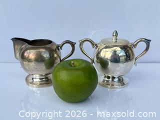 MaxSold Auction: Vintage Heavy Sterling Silver Cream + Sugar Jar  - Toronto (Ontario, Canada) PARTNER MANAGED Estate Sale Online Auction - Castle Frank Crescent