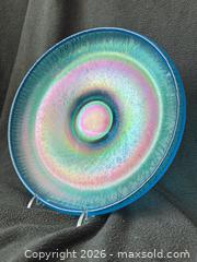 MaxSold Auction: Imperial Teal Stretch/Carnival Glass Bowl - Bremerton (Washington, USA) SELLER MANAGED Estate Sale Online Auction - Burwell Street