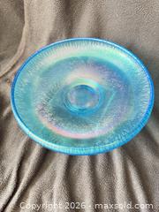 MaxSold Auction: Imperial Teal Stretch/Carnival Glass Bowl - Bremerton (Washington, USA) SELLER MANAGED Estate Sale Online Auction - Burwell Street