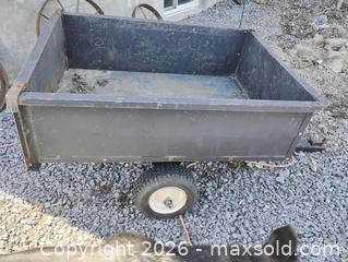 MaxSold Auction: Lawn tractor trailer  - North Dundas (Ontario, Canada) SELLER MANAGED Estate Sale Online Auction - Nation Valley Road