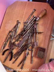 MaxSold Auction: Leather crafting tools - North Dundas (Ontario, Canada) SELLER MANAGED Estate Sale Online Auction - Nation Valley Road