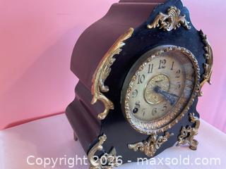 MaxSold Auction: Mantel clock  Original works  - North Dundas (Ontario, Canada) SELLER MANAGED Estate Sale Online Auction - Nation Valley Road
