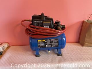 MaxSold Auction: Master craft air compressor  - North Dundas (Ontario, Canada) SELLER MANAGED Estate Sale Online Auction - Nation Valley Road