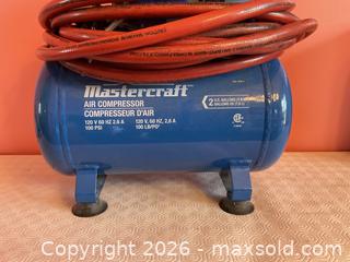 MaxSold Auction: Master craft air compressor  - North Dundas (Ontario, Canada) SELLER MANAGED Estate Sale Online Auction - Nation Valley Road