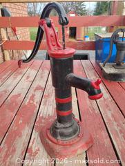 MaxSold Auction: Old well pump - North Dundas (Ontario, Canada) SELLER MANAGED Estate Sale Online Auction - Nation Valley Road