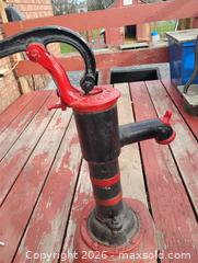 MaxSold Auction: Old well pump - North Dundas (Ontario, Canada) SELLER MANAGED Estate Sale Online Auction - Nation Valley Road