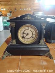 MaxSold Auction: ORIGINAL WORKING MANTEL CLOCK - North Dundas (Ontario, Canada) SELLER MANAGED Estate Sale Online Auction - Nation Valley Road
