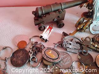 MaxSold Auction: Various keychains, coins and ornaments  - North Dundas (Ontario, Canada) SELLER MANAGED Estate Sale Online Auction - Nation Valley Road