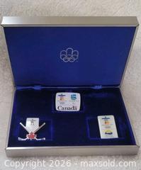 MaxSold Auction: 2010 Vancouver Olympics 3 Pin Presentation  Set in Case Very Rare - Ottawa (Ontario, Canada) SELLER MANAGED Downsizing Online Auction -  Woodpark Way