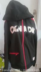 MaxSold Auction: Canada Olympic Hudson’s Bay Men’s Hoodie Black 2010 Podium Jacket sz Medium - Ottawa (Ontario, Canada) SELLER MANAGED Downsizing Online Auction -  Woodpark Way