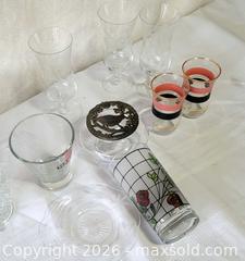 MaxSold Auction: Eleven (11)Dish Lot Includes Swanky Highly Collectible Glasses - Ottawa (Ontario, Canada) SELLER MANAGED Downsizing Online Auction -  Woodpark Way
