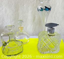 MaxSold Auction: Four (4) Pc Nice Collectible Glass Lot - Ottawa (Ontario, Canada) SELLER MANAGED Downsizing Online Auction -  Woodpark Way
