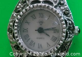 MaxSold Auction: Lovely 925 Silver Japan Movt Ladies Watch. - Ottawa (Ontario, Canada) SELLER MANAGED Downsizing Online Auction -  Woodpark Way