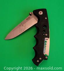 MaxSold Auction: SOG Kilowatt (model EL01-CP), a folding pocket knife purpose-built for Electricians. - Ottawa (Ontario, Canada) SELLER MANAGED Downsizing Online Auction -  Woodpark Way