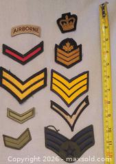 MaxSold Auction: Ten (10) Pre-Owned Discontinued VTG Military Patches - Ottawa (Ontario, Canada) SELLER MANAGED Downsizing Online Auction -  Woodpark Way