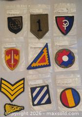 MaxSold Auction: Ten (10) Pre-Owned Discontinued VTG Military Patches Lot - Ottawa (Ontario, Canada) SELLER MANAGED Downsizing Online Auction -  Woodpark Way