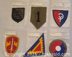 MaxSold Auction: Ten (10) Pre-Owned Discontinued VTG Military Patches Lot - Ottawa (Ontario, Canada) SELLER MANAGED Downsizing Online Auction -  Woodpark Way