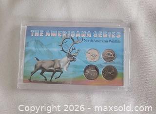 MaxSold Auction: The Americana Series with A Silver 1967 Quarter Coin (Canada) - Ottawa (Ontario, Canada) SELLER MANAGED Downsizing Online Auction -  Woodpark Way