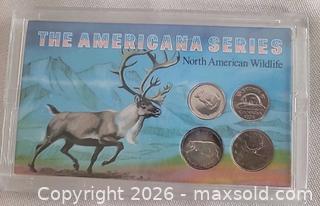 MaxSold Auction: The Americana Series with A Silver 1967 Quarter Coin (Canada) - Ottawa (Ontario, Canada) SELLER MANAGED Downsizing Online Auction -  Woodpark Way