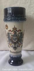MaxSold Auction: Traditional German Stoneware Wheat Beer Stein Handcrafted in Germany by King-Werk - Ottawa (Ontario, Canada) SELLER MANAGED Downsizing Online Auction -  Woodpark Way