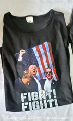 MaxSold Auction: Two (2) Donald J Trump T-Shirts & Parody Calender - Ottawa (Ontario, Canada) SELLER MANAGED Downsizing Online Auction -  Woodpark Way