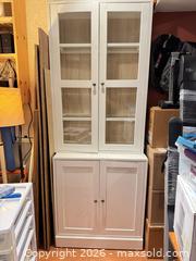 MaxSold Auction: Glass display cabinet - Ottawa (Ontario, Canada) SELLER MANAGED Downsizing Online Auction -  Barrow Crescent