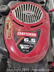MaxSold Auction: Craftsman 21-inch Self-Propelled Lawn Mower - Cypress(Texas, USA) PARTNER MANAGED Downsizing Online Auction - Woodworth Drive